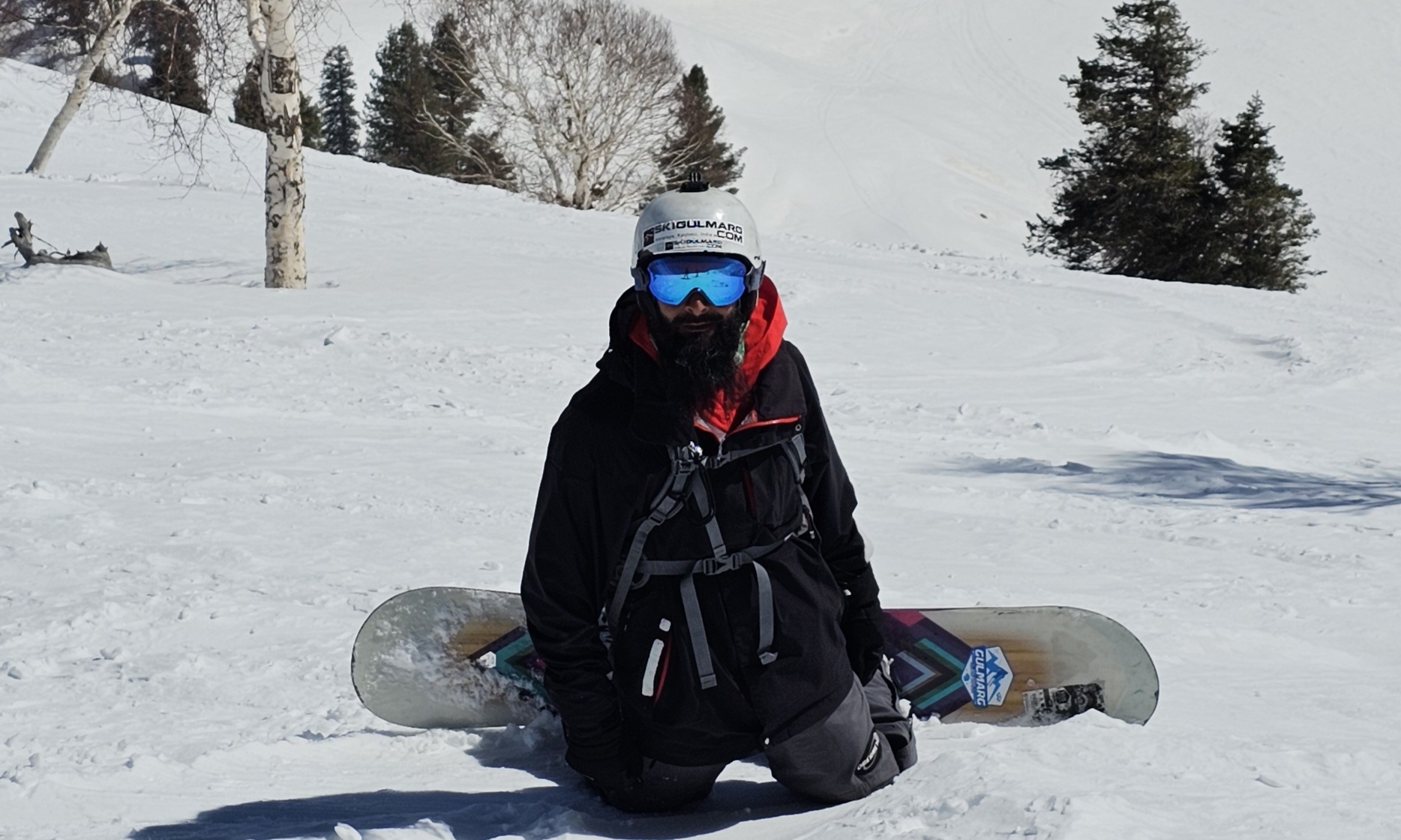 Snowboarding in Gulmarg